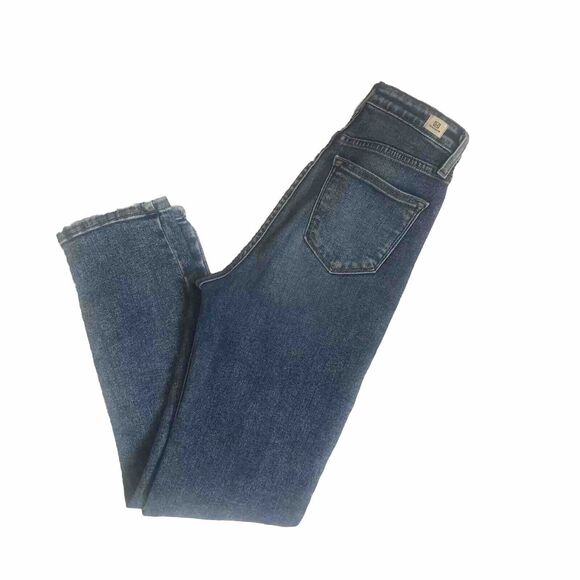 L.T.J Women's Letter to Juliet Siena High Rise Straight Jeans Blue Sz 25 Denim - Picture 1 of 12